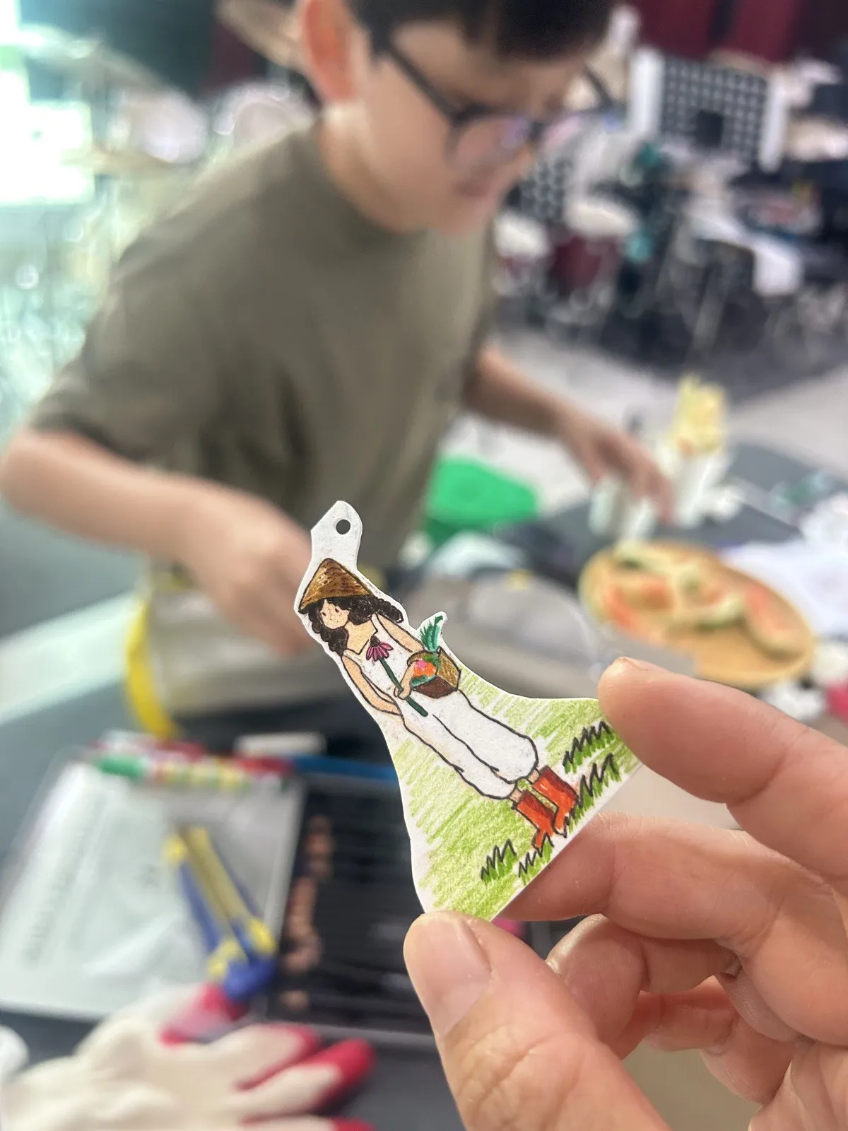 아크릴 슈링클스 작품 5
